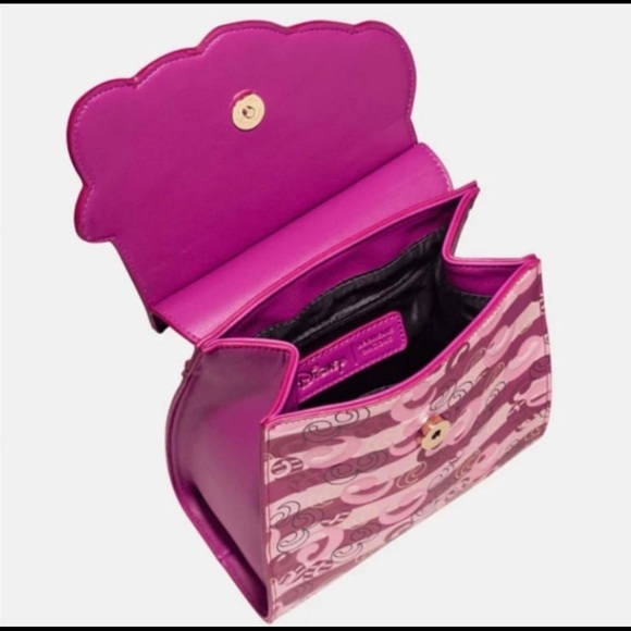 Danielle Nicole Pink Cheshire Cat Backpack - Picture 2 of 3